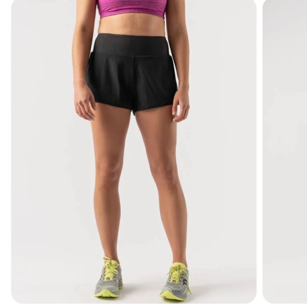 Rabbit California black Running short  women's XL